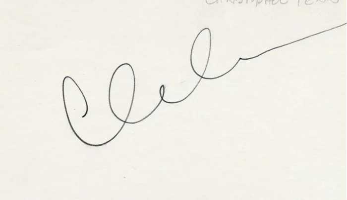 Chris Penn autograph