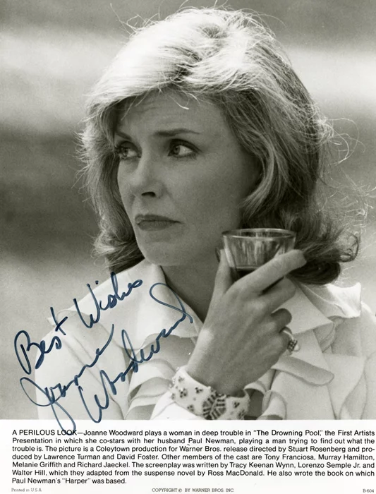 Joanne Woodward autograph