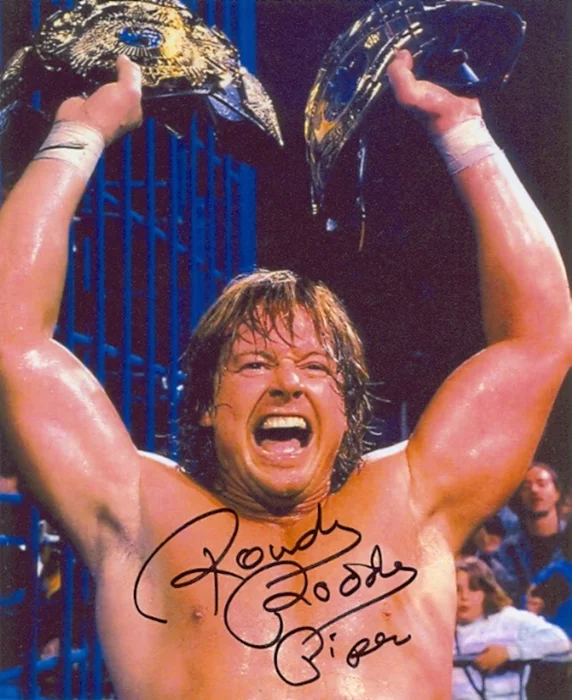 Rowdy Roddy Piper autograph