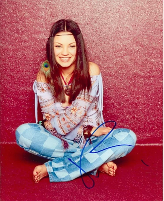 Mila Kunis autograph