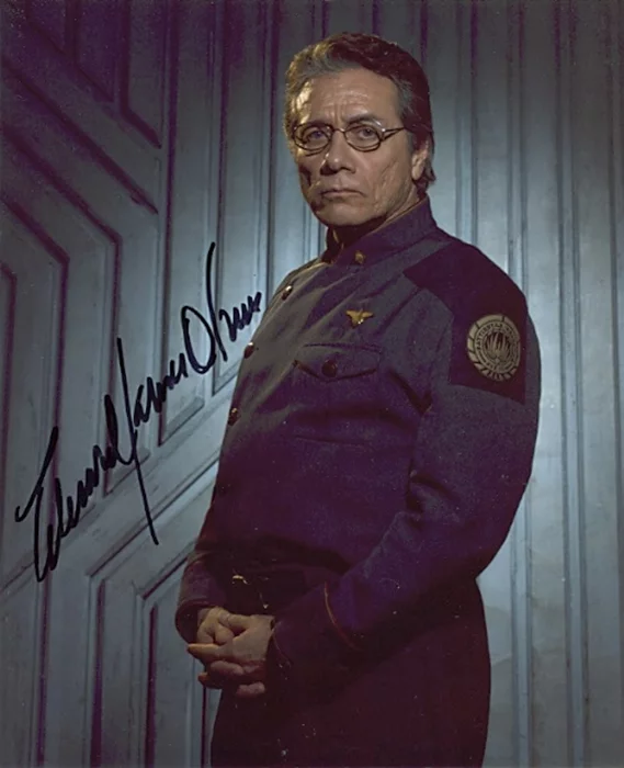 Edward James Olmos autograph