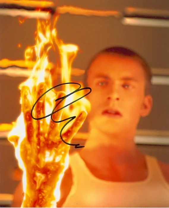 Chris Evans autograph