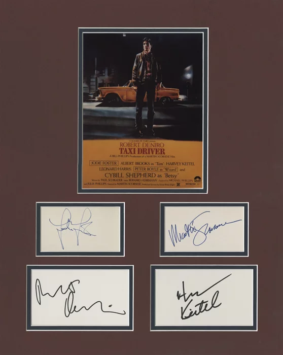 Taxi Driver autograph