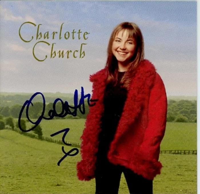 Charlotte Church autograph