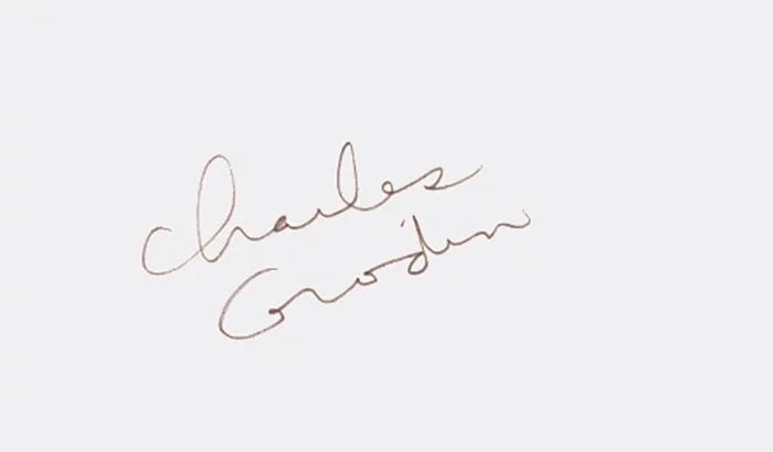 Charles Grodin autograph