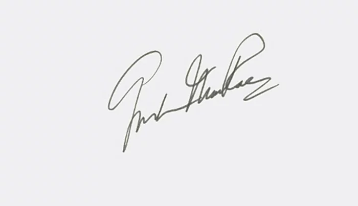 Gordon MacRae autograph