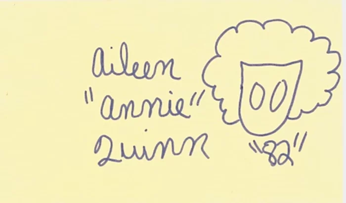 Aileen Quinn autograph
