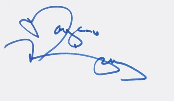 Margaux Hemingway autograph