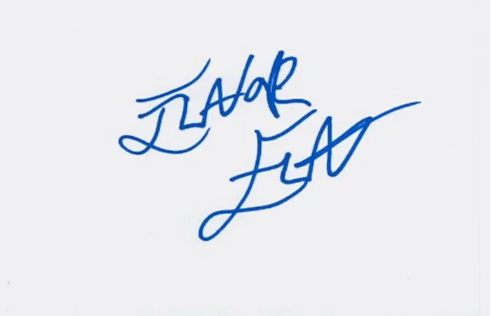Flavor Flav autograph