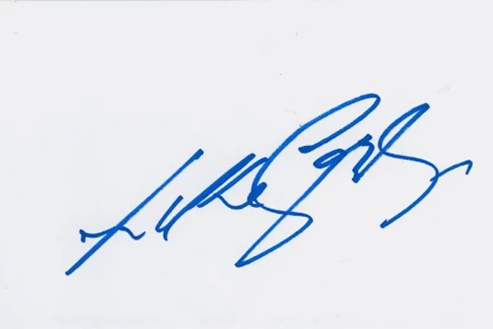 Luke Goss autograph