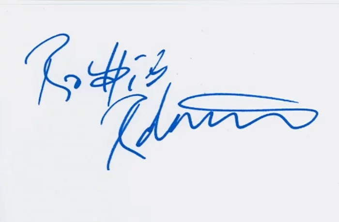 Robbie Robertson autograph