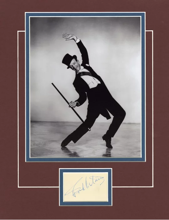 Fred Astaire autograph