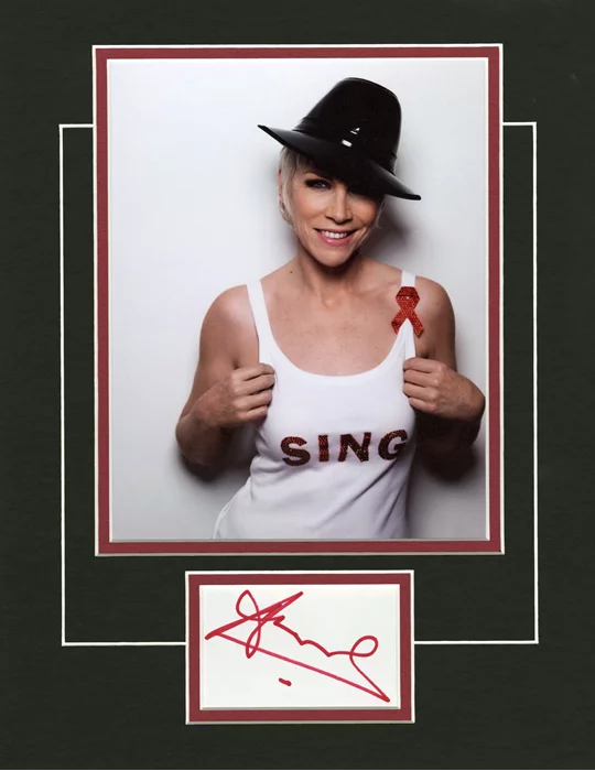 Annie Lennox autograph
