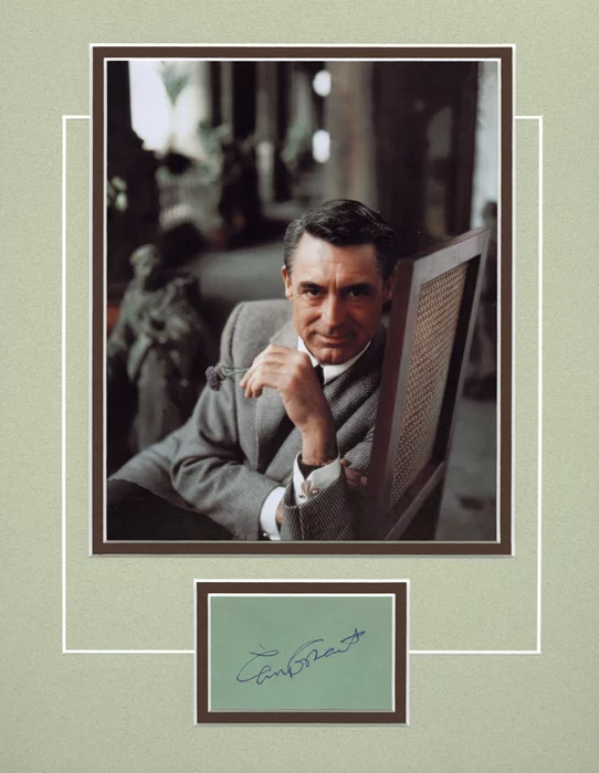 Cary Grant autograph