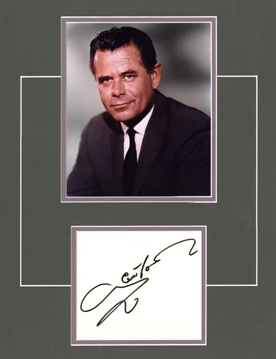 Glenn Ford autograph