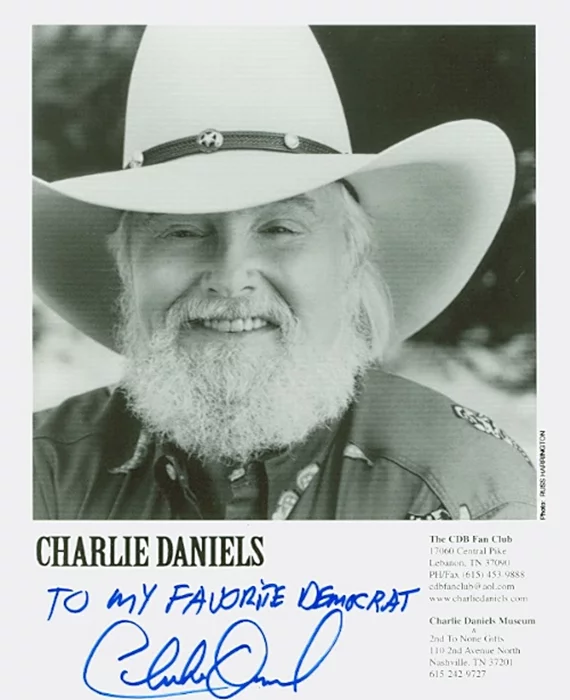 Charlie Daniels autograph