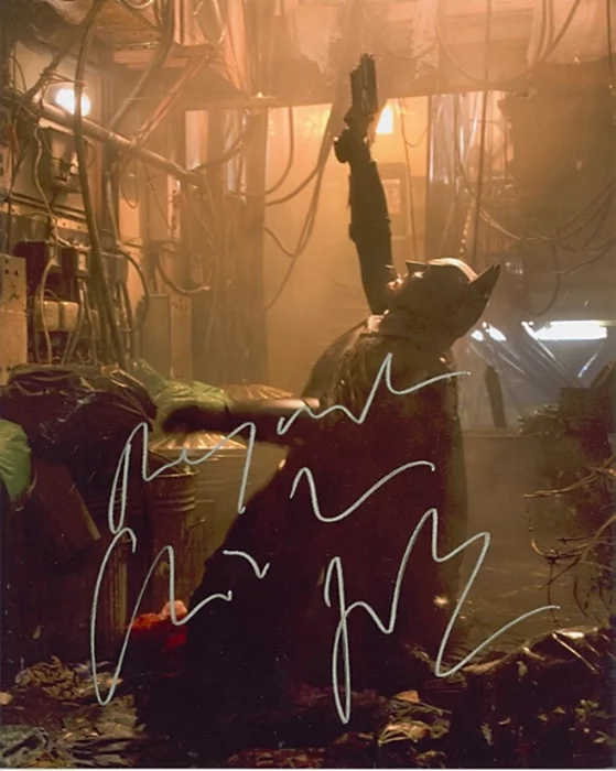 Christian Bale autograph