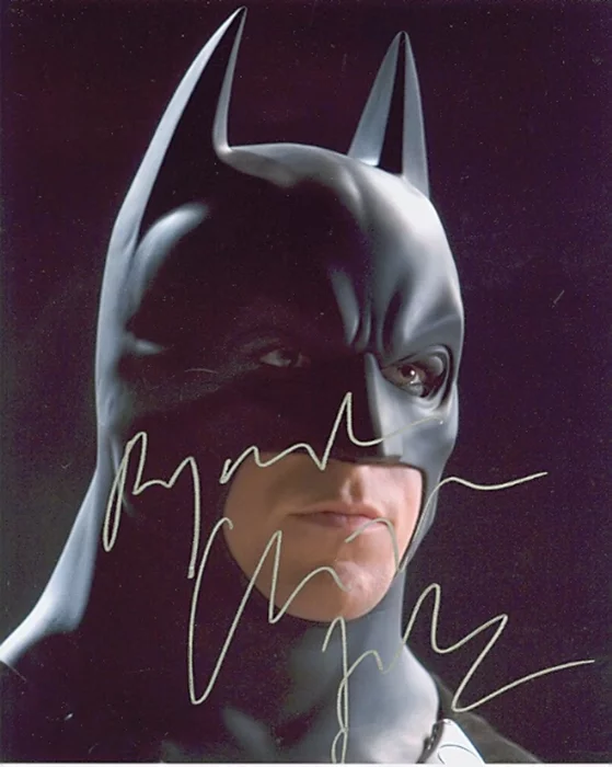 Christian Bale autograph