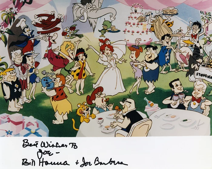 Hanna/Barbera autograph