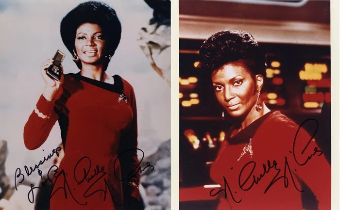 Nichelle Nichols autograph