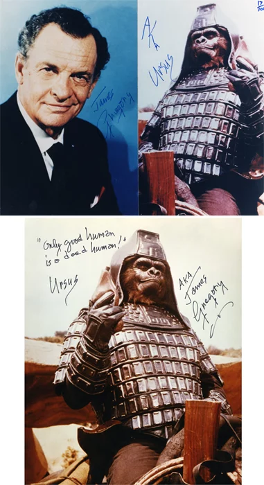 James Gregory autograph