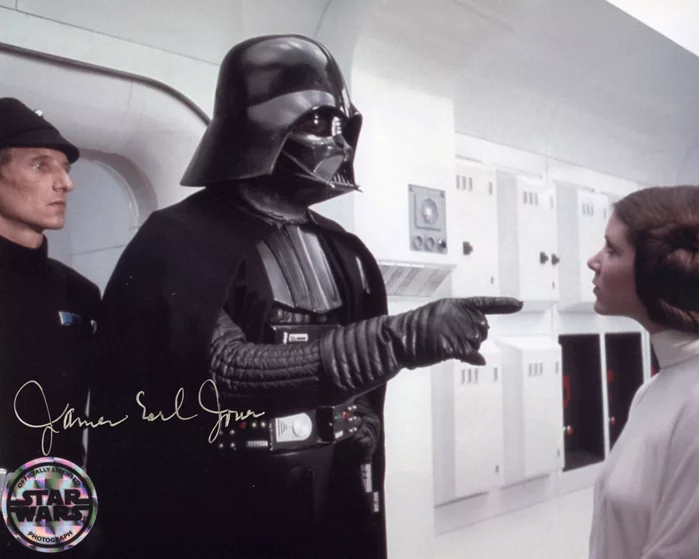 James Earl Jones autograph