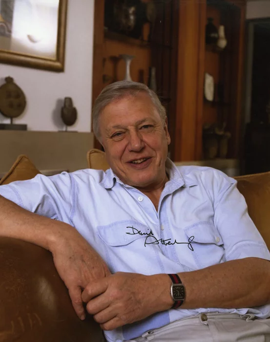David Attenborough autograph