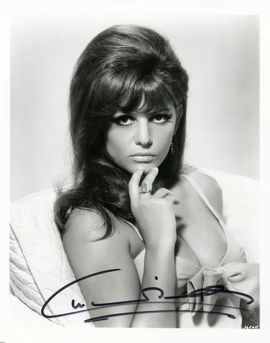 Claudia Cardinale autograph