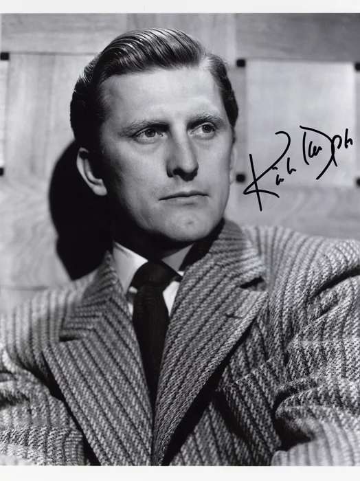 Kirk Douglas autograph