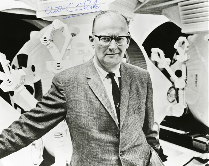 Arthur C. Clarke autograph