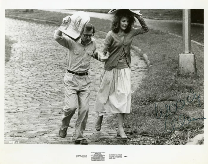 Woody Allen autograph