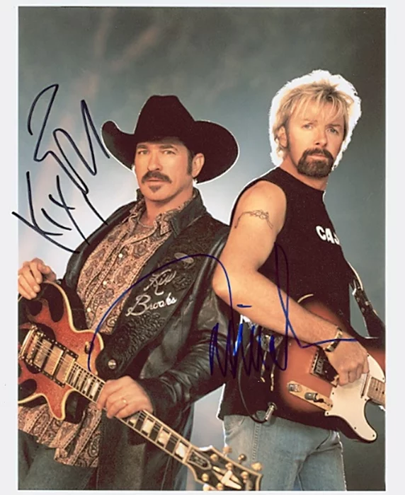 Brooks and Dunn autograph