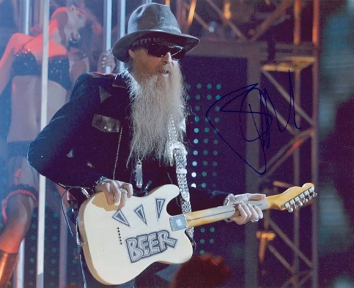 Billy Gibbons autograph