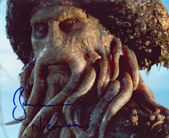 Bill Nighy autograph