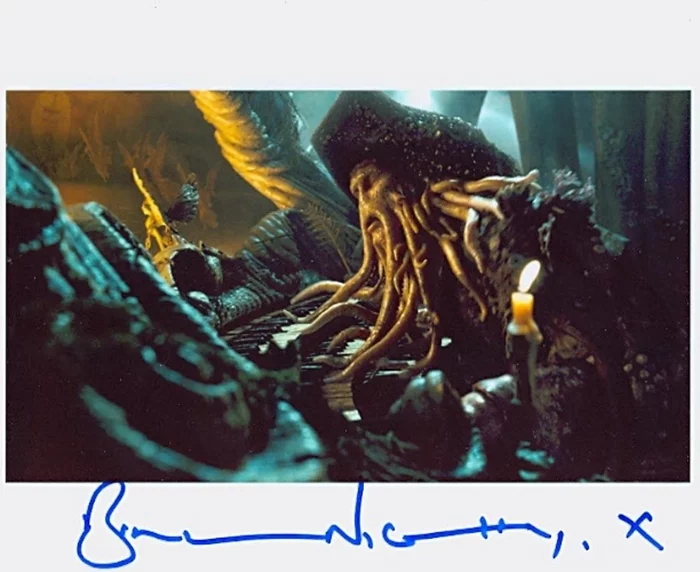 Bill Nighy autograph