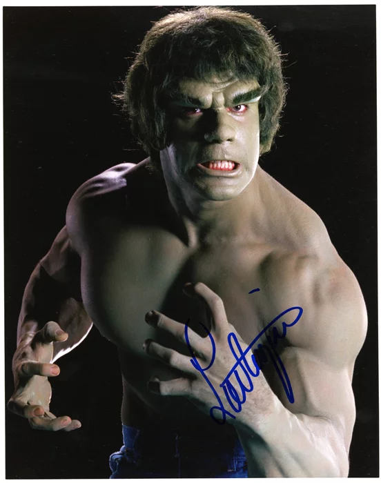Lou Ferrigno autograph