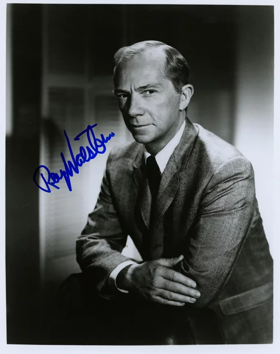 Ray Walston autograph