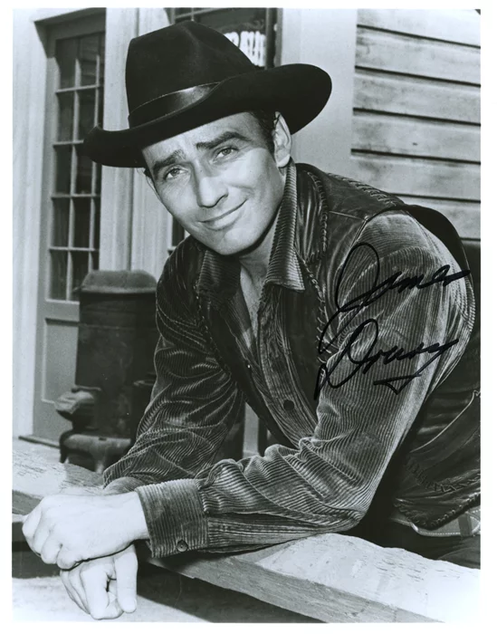 James Drury autograph