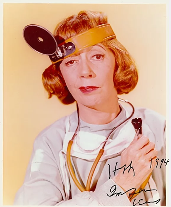 Imogene Coca autograph