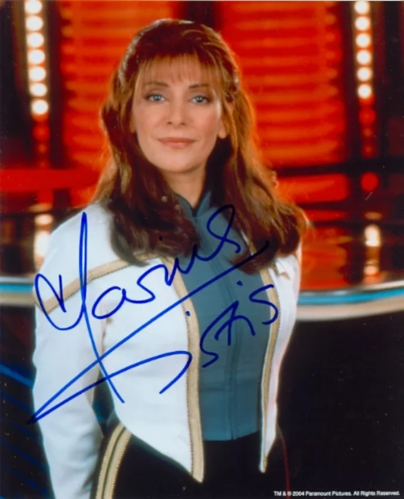 Marina Sirtis autograph