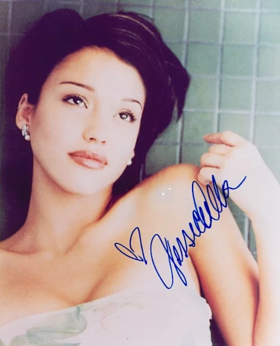 Jessica Alba autograph