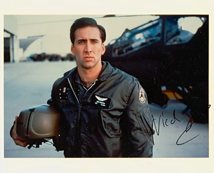 Nicolas Cage autograph