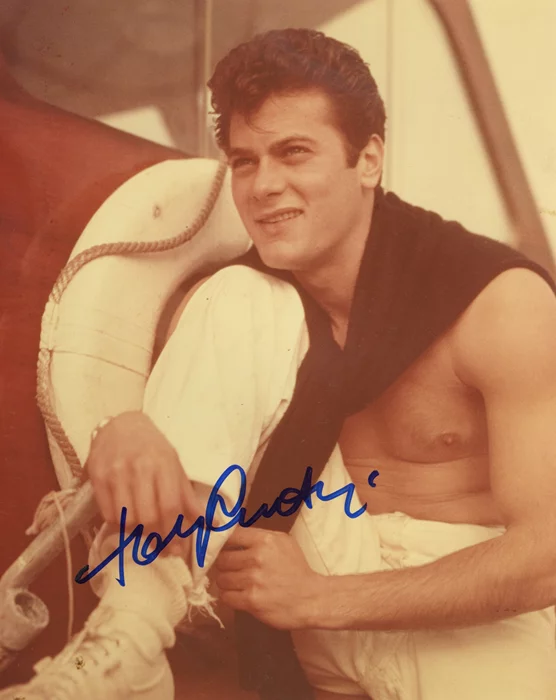 Tony Curtis autograph