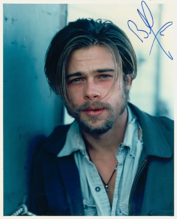 Brad Pitt autograph