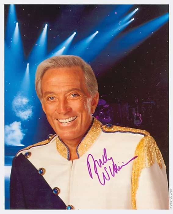 Andy Williams autograph