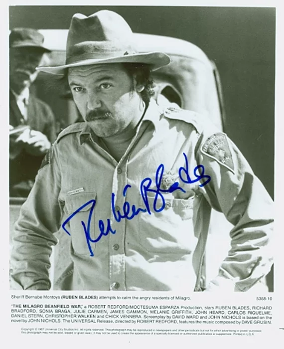 Ruben Blades autograph