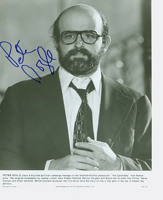 Peter Boyle autograph