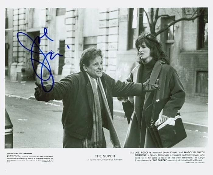 Joe Pesci autograph