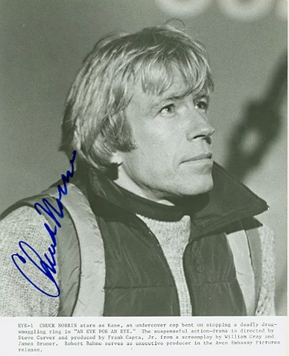 Chuck Norris autograph