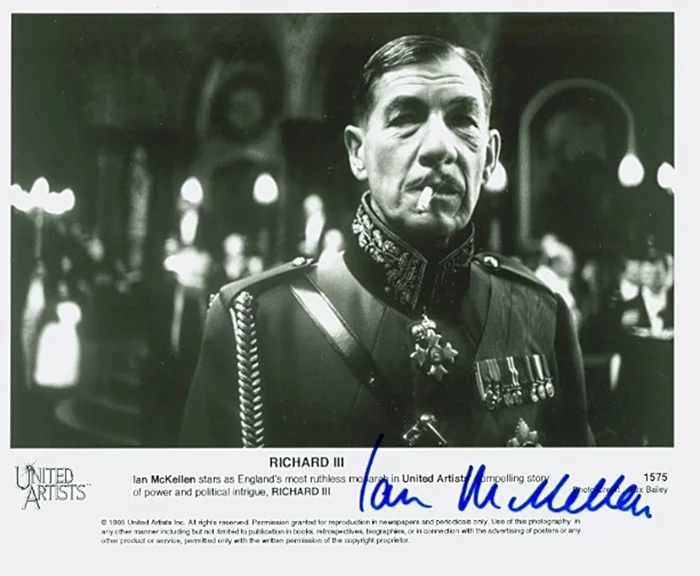 Ian McKellen autograph